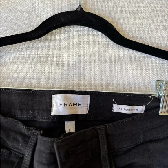 Frame Le High straight jeans